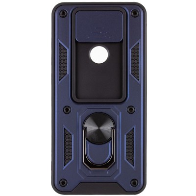 Ударостійкий чохол Camshield Serge Ring для Xiaomi Redmi Note 9 / Redmi 10X Синій
