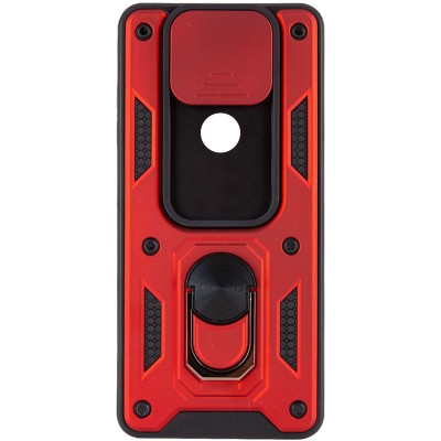 Ударостійкий чохол Camshield Serge Ring для Xiaomi Redmi Note 9 / Redmi 10X Червоний Ударостійкий чохол Camshield Serge Ring для Xiaomi Redmi Note 9 / Redmi 10X Червоний