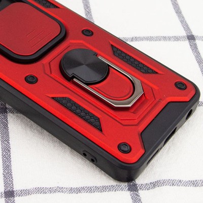 Ударостійкий чохол Camshield Serge Ring для Xiaomi Redmi Note 9 / Redmi 10X Червоний Ударостійкий чохол Camshield Serge Ring для Xiaomi Redmi Note 9 / Redmi 10X Червоний