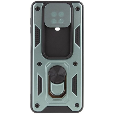 Ударостійкий чохол Camshield Serge Ring для Xiaomi Redmi Note 9s / Note 9 Pro / 9 Pro Max Зелений