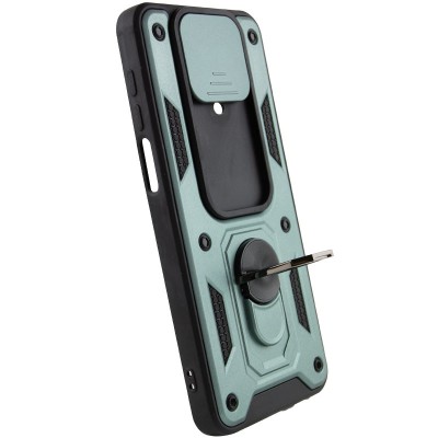 Ударостійкий чохол Camshield Serge Ring для Xiaomi Redmi Note 9s / Note 9 Pro / 9 Pro Max Зелений