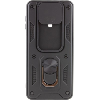 Ударостійкий чохол Camshield Serge Ring для Xiaomi Redmi Note 9s / Note 9 Pro / 9 Pro Max Чорний