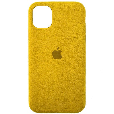 Чохол ALCANTARA Case Full для Apple iPhone 12 Pro Max (6.7") Жовтий