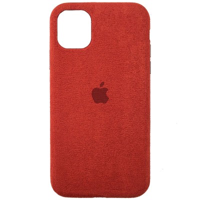 Чохол ALCANTARA Case Full для Apple iPhone 12 Pro Max (6.7") Червоний