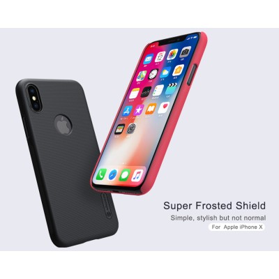 Чохол Nillkin Matte для Apple iPhone X (5.8") / XS (5.8") Червоний
