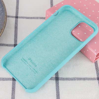 Чохол Silicone Case (AA) для Apple iPhone 11 Pro (5.8") Бірюзовий / Turquoise