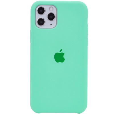 Чохол Silicone Case (AA) для Apple iPhone 11 Pro (5.8") Зелений / Spearmint