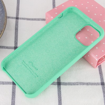 Чохол Silicone Case (AA) для Apple iPhone 11 Pro (5.8") Зелений / Spearmint