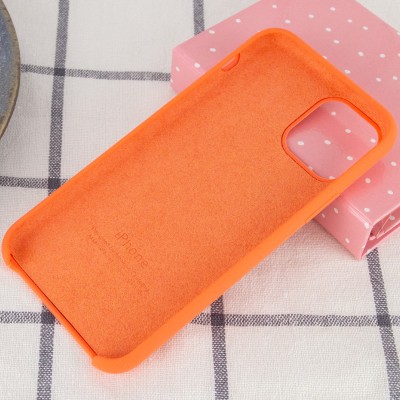 Чохол Silicone Case (AA) для Apple iPhone 11 Pro (5.8") Помаранчевий / Nectraine