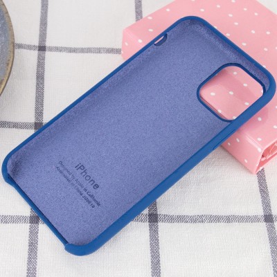 Чохол Silicone Case (AA) для Apple iPhone 11 Pro (5.8") Синій / Navy Blue