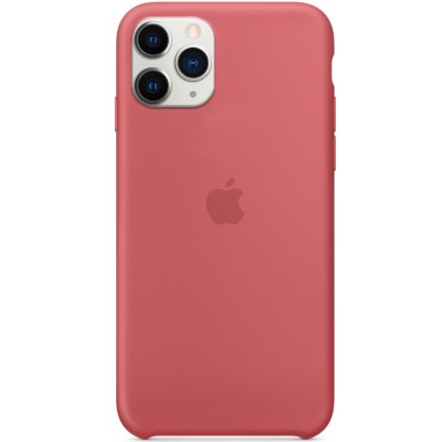 Чохол Silicone Case (AA) для Apple iPhone 11 Pro (5.8") Червоний / Camellia