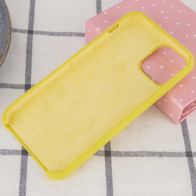 Чохол Silicone Case (AA) для Apple iPhone 11 Pro Max (6.5") Жовтий / Yellow Чохол Silicone Case (AA) для Apple iPhone 11 Pro Max (6.5") Жовтий / Yellow