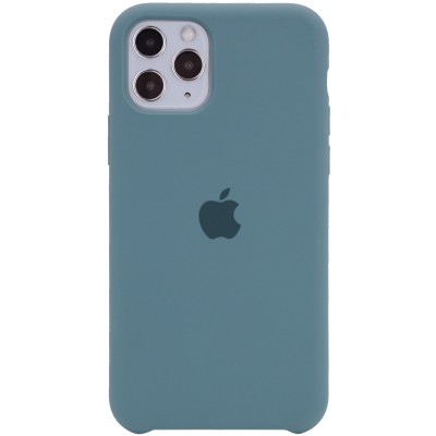 Чохол Silicone Case (AA) для Apple iPhone 11 Pro Max (6.5") Зелений / Pine green
