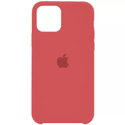 Чохол Silicone Case (AA) для Apple iPhone 11 Pro Max (6.5") Червоний / Camellia