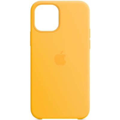 Чохол Silicone Case (AA) для Apple iPhone 12 Pro Max (6.7") Жовтий / Sunflower