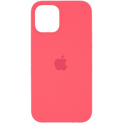 Чохол Silicone Case (AA) для Apple iPhone 12 Pro Max (6.7") Рожевий / Hot Pink