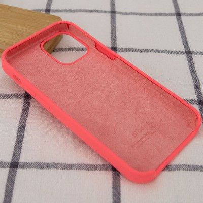 Чохол Silicone Case (AA) для Apple iPhone 12 Pro Max (6.7") Рожевий / Hot Pink