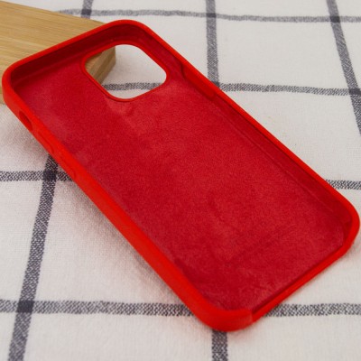Чохол Silicone Case (AA) для Apple iPhone 12 Pro Max (6.7") Червоний / Red
