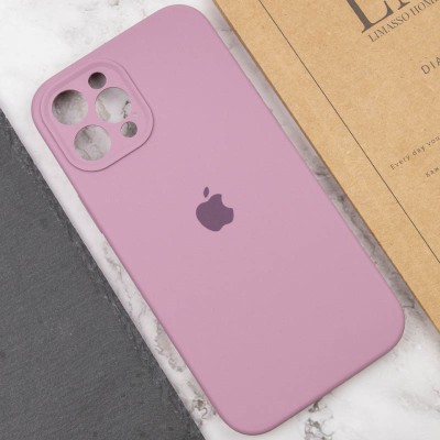 Чохол Silicone Case Full Camera Protective (AA) для Apple iPhone 12 Pro (6.1") Ліловий / Lilac Pride Чохол Silicone Case Full Camera Protective (AA) для Apple iPhone 12 Pro (6.1") Ліловий / Lilac Pride