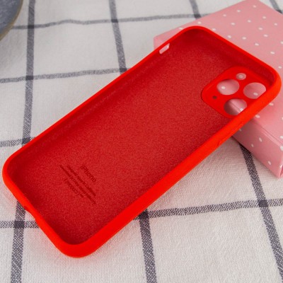 Чохол Silicone Case Full Camera Protective (AA) для Apple iPhone 12 Pro (6.1") Червоний / Red Чохол Silicone Case Full Camera Protective (AA) для Apple iPhone 12 Pro (6.1") Червоний / Red