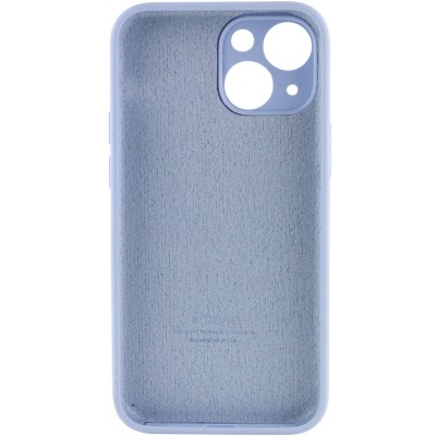 Чохол Silicone Case Full Camera Protective (AA) для Apple iPhone 13 (6.1") Блакитний / Lilac Blue Чохол Silicone Case Full Camera Protective (AA) для Apple iPhone 13 (6.1") Блакитний / Lilac Blue