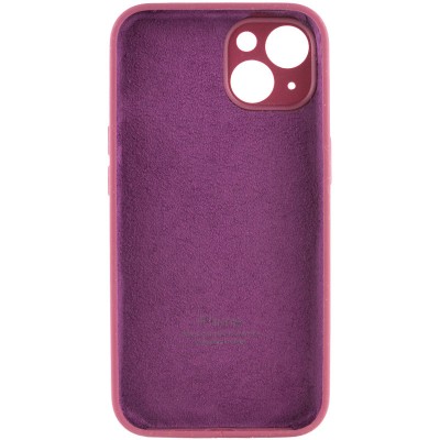 Чохол Silicone Case Full Camera Protective (AA) для Apple iPhone 13 (6.1") Бордовий / Plum Чохол Silicone Case Full Camera Protective (AA) для Apple iPhone 13 (6.1") Бордовий / Plum