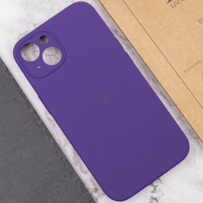 Чохол Silicone Case Full Camera Protective (AA) для Apple iPhone 13 (6.1") Фіолетовий / Amethyst Чохол Silicone Case Full Camera Protective (AA) для Apple iPhone 13 (6.1") Фіолетовий / Amethyst