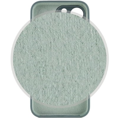 Чохол Silicone Case Full Camera Protective (AA) для Apple iPhone 13 Pro (6.1") Зелений / Pine green