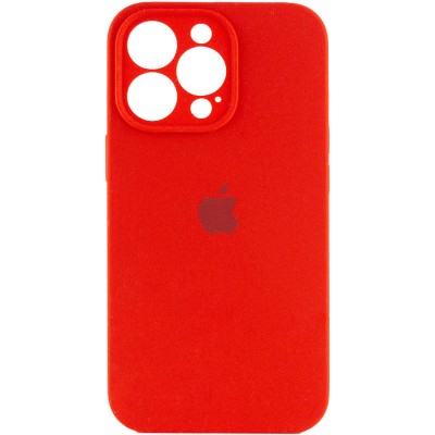 Чохол Silicone Case Full Camera Protective (AA) для Apple iPhone 13 Pro (6.1") Червоний / Red Чохол Silicone Case Full Camera Protective (AA) для Apple iPhone 13 Pro (6.1") Червоний / Red