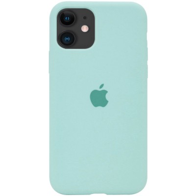 Чохол Silicone Case Full Protective (AA) для Apple iPhone 11 (6.1") Бірюзовий / Turquoise Чохол Silicone Case Full Protective (AA) для Apple iPhone 11 (6.1") Бірюзовий / Turquoise
