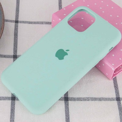 Чохол Silicone Case Full Protective (AA) для Apple iPhone 11 (6.1") Бірюзовий / Turquoise Чохол Silicone Case Full Protective (AA) для Apple iPhone 11 (6.1") Бірюзовий / Turquoise