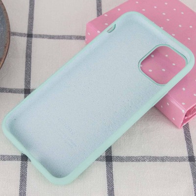 Чохол Silicone Case Full Protective (AA) для Apple iPhone 11 (6.1") Бірюзовий / Turquoise Чохол Silicone Case Full Protective (AA) для Apple iPhone 11 (6.1") Бірюзовий / Turquoise