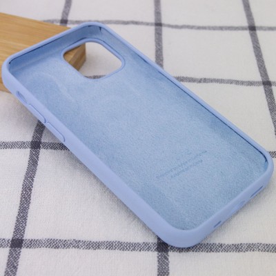 Чохол Silicone Case Full Protective (AA) для Apple iPhone 13 mini (5.4") Блакитний / Lilac Blue