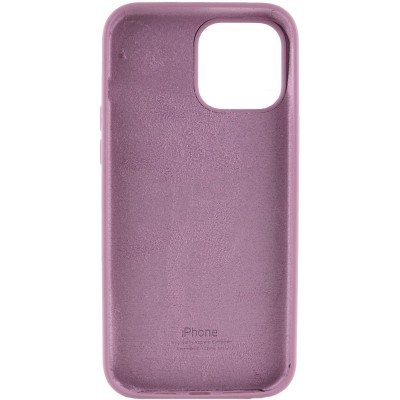 Чохол Silicone Case Full Protective (AA) для Apple iPhone 13 Pro (6.1") Ліловий / Lilac Pride