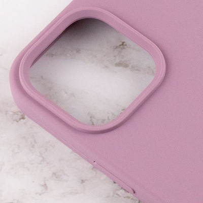 Чохол Silicone Case Full Protective (AA) для Apple iPhone 13 Pro (6.1") Ліловий / Lilac Pride
