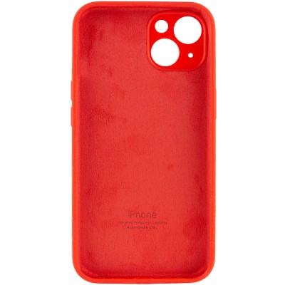 Чехол Silicone Case Full Camera Protective (AA) для Apple iPhone 14 Plus (6.7") Красный / Red Чехол Silicone Case Full Camera Protective (AA) для Apple iPhone 14 Plus (6.7") Красный / Red