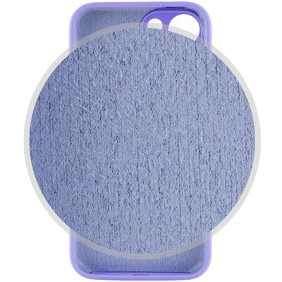 Чехол Silicone Case Full Camera Protective (AA) для Apple iPhone 14 Plus (6.7") Сиреневый / Dasheen