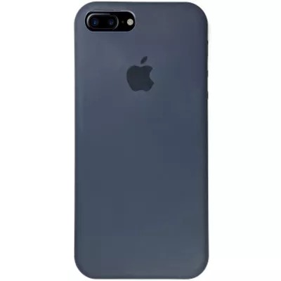 Чохол Silicone Case Full Protective (AA) для Apple iPhone 7 plus / 8 plus (5.5") Сірий / Dark Grey
