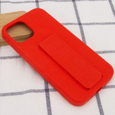 Чохол Silicone Case Hand Holder для Apple iPhone 12 Pro Max (6.7") Червоний / Red