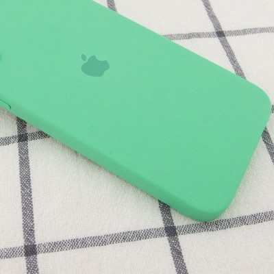 Чохол Silicone Case Square Full Camera Protective (AA) для Apple iPhone 11 Pro (5.8") Зелений / Spearmint