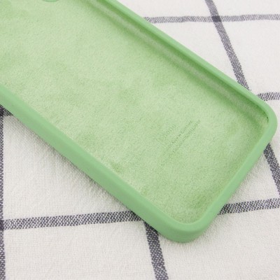 Чохол Silicone Case Square Full Camera Protective (AA) для Apple iPhone 11 Pro Max (6.5") М'ятний / Mint Чохол Silicone Case Square Full Camera Protective (AA) для Apple iPhone 11 Pro Max (6.5") М'ятний / Mint