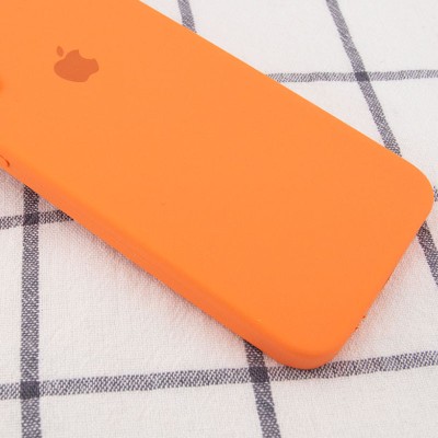 Чохол Silicone Case Square Full Camera Protective (AA) для Apple iPhone 6/6s (4.7") Помаранчевий / Papaya Чохол Silicone Case Square Full Camera Protective (AA) для Apple iPhone 6/6s (4.7") Помаранчевий / Papaya