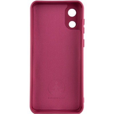 Чохол Silicone Cover Lakshmi Full Camera (A) для Samsung Galaxy A03 Core Бордовий / Marsala Чохол Silicone Cover Lakshmi Full Camera (A) для Samsung Galaxy A03 Core Бордовий / Marsala