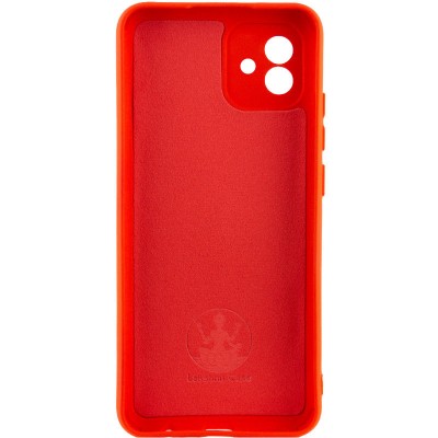 Чохол Silicone Cover Lakshmi Full Camera (A) для Samsung Galaxy A04 Червоний / Red