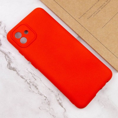 Чохол Silicone Cover Lakshmi Full Camera (A) для Samsung Galaxy A04 Червоний / Red