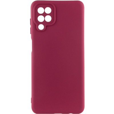 Чохол Silicone Cover Lakshmi Full Camera (A) для Samsung Galaxy M33 5G Бордовий / Marsala
