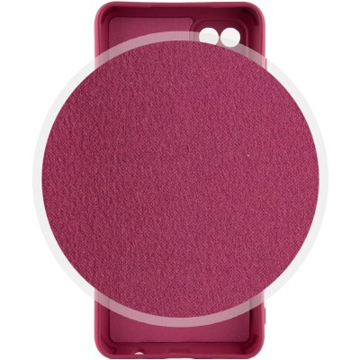 Чохол Silicone Cover Lakshmi Full Camera (A) для Samsung Galaxy M33 5G Бордовий / Marsala