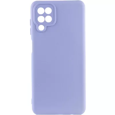 Чохол Silicone Cover Lakshmi Full Camera (A) для Samsung Galaxy M33 5G Бузковий / Dasheen