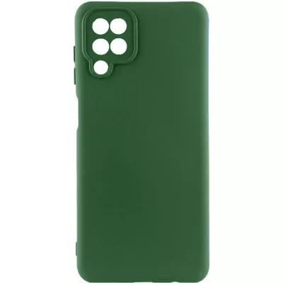 Чохол Silicone Cover Lakshmi Full Camera (A) для Samsung Galaxy M33 5G Зелений / Dark green