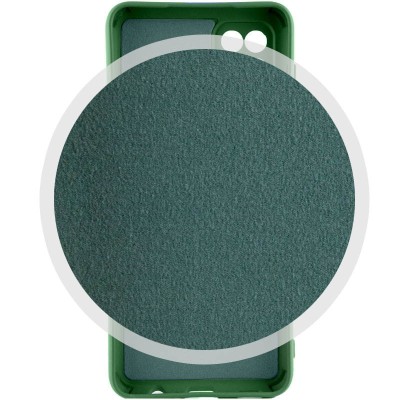 Чохол Silicone Cover Lakshmi Full Camera (A) для Samsung Galaxy M33 5G Зелений / Dark green